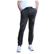 Aeronautica Militare Bomulls Anti-G Joggingbyxor Black, Herr