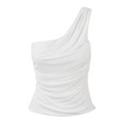 Alberta Ferretti Sleeveles topp White, Dam