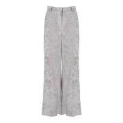 Alberta Ferretti Breda byxor Gray, Dam