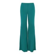 Alberta Ferretti Breda byxor Green, Dam