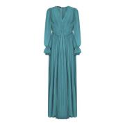 Alberta Ferretti Maxi dagklänning Green, Dam