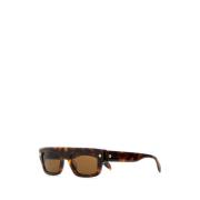 Alexander McQueen Snygga Multifärgade Acetat Solglasögon Multicolor, D...