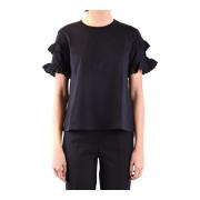 Alexander McQueen Kortärmad T-shirt Black, Dam