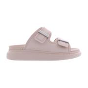 Alexander McQueen Hybrid Sliders Pink, Dam