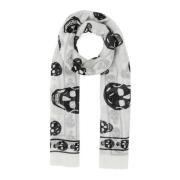 Alexander McQueen Dam Foulard Halsduk - Vintermode Tillbehör Multicolo...