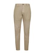 C.p. Company Ergonomiska Stretch Chino Byxor Beige, Herr