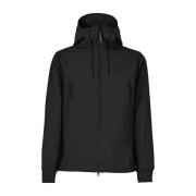 C.p. Company Svart Soft Shell-R Google Jacka - Stick ut med stil Black...