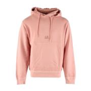 C.P. Company Rosa Bomullsfleece Tröja för Herrar Pink, Herr