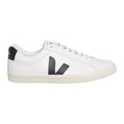 Veja Enkla Snörning Stängning Sneakers White, Herr