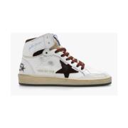 Golden Goose Sky Star höga sneakers White, Dam