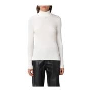 Tommy Jeans Turtlenecks White, Dam