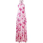 Love Moschino Daglig Maxi Klänning Pink, Dam