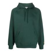 Carhartt Wip Hoodies Green, Herr