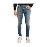 Nudie Jeans Jeans tätt frerry Blue, Herr