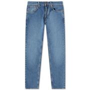 Nudie Jeans Slim Fit Straight Leg Ekologiska Denim Jeans Blue, Herr