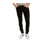 Nudie Jeans Täta Terry tonade jeans Black, Herr