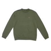 Napapijri Grön Crewneck Sweatshirt Green, Herr