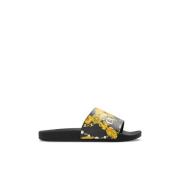 Versace Jeans Couture Gummisandaler Black, Dam