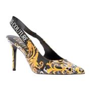 Versace Jeans Couture Stilfulla Klackmules Multicolor, Dam