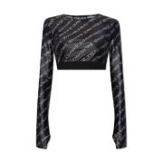 Versace Jeans Couture Stiliga Sweaters Black, Dam