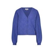 FABIENNE CHAPOT Cardigans Blue, Dam