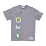 Mitchell & Ness T-Shirts Gray, Herr