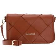 Valentino by Mario Valentino Brun Läder Axelremsväska Brown, Dam