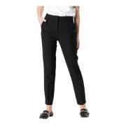Cavalli Class Slim-fit Trousers Black, Dam