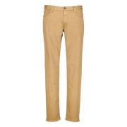 ALBERTO Stiliga Beige Chino Byxor Beige, Herr