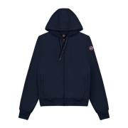 Colmar Zip-through Sweatshirt Upgrade Blue, Herr