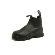 Blundstone Svarta läderskor för kvinnor Aw23 Black, Dam