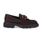 Luca Grossi Modern Klassisk Dam Moccasin Brown, Dam