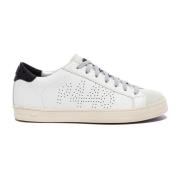 P448 John Svarta Sneakers White, Dam