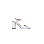 Carmens High Heel Sandals White, Dam