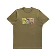 Maharishi Samurai Tiger Slag T-shirt Green, Herr