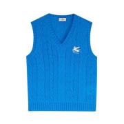 Etro Knitwear Blue, Dam