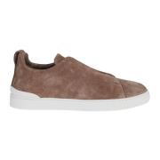 Ermenegildo Zegna Sneakers Brown, Herr