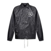 Palm Angels Jacka med logotyp Black, Herr