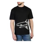 Palm Angels Kortärmad T-shirt för Män från Vår/Sommar Kollektionen Bla...