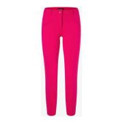 Cambio Djup Fuchsia Chinos för Kvinnor Pink, Dam