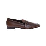 Tod's Patinerat Kalvskinn Moccasins Brown, Herr