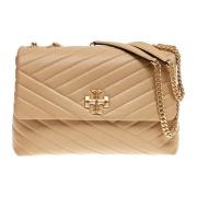 Tory Burch Omvandlingsbar axelväska öken Beige, Dam