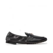 Tory Burch Suede Loafers Black, Dam