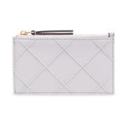 Tory Burch Läderkorthållare Gray, Dam