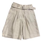 Peserico Shorts Beige, Dam