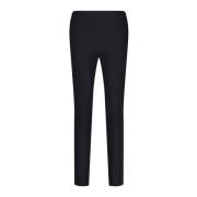 Raffaello Rossi Slim-fit Leggings med stilfulla detaljer Black, Dam