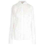 Sportmax Blouses Shirts White, Dam