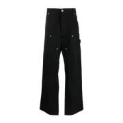 Heron Preston Vintage Wash Carpenter Jeans Black, Herr