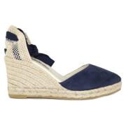 Espadrilles Wedges Blue, Dam