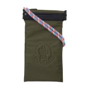 Moncler Hopfällbar ryggsäck - Khaki, Geometriskt mönster Green, Herr